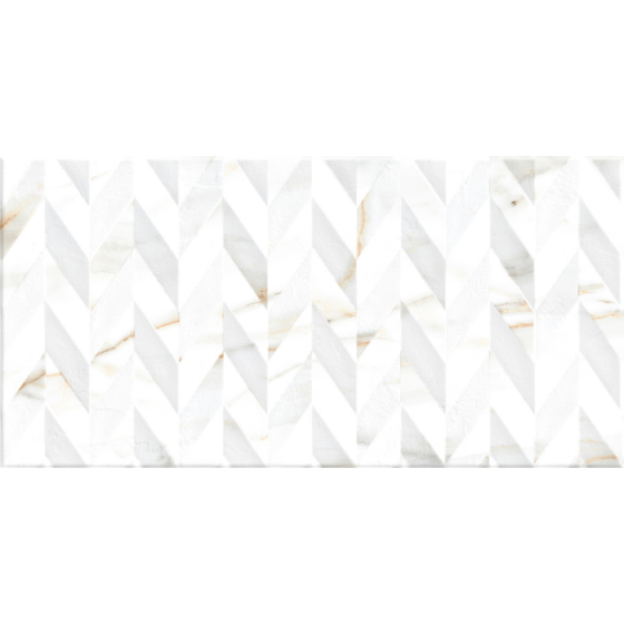 Πλακάκι τοίχου Ardenza Espiga Mate 30x60 λευκό ματ με μαρμάρινη υφή